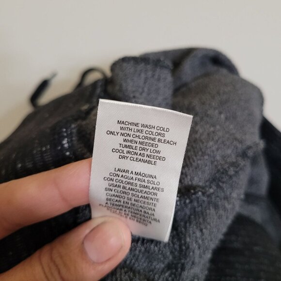 Champion Elite Womens Black & Gray Striped Joggers Pockets Fitted Size L - Picture 6 of 8